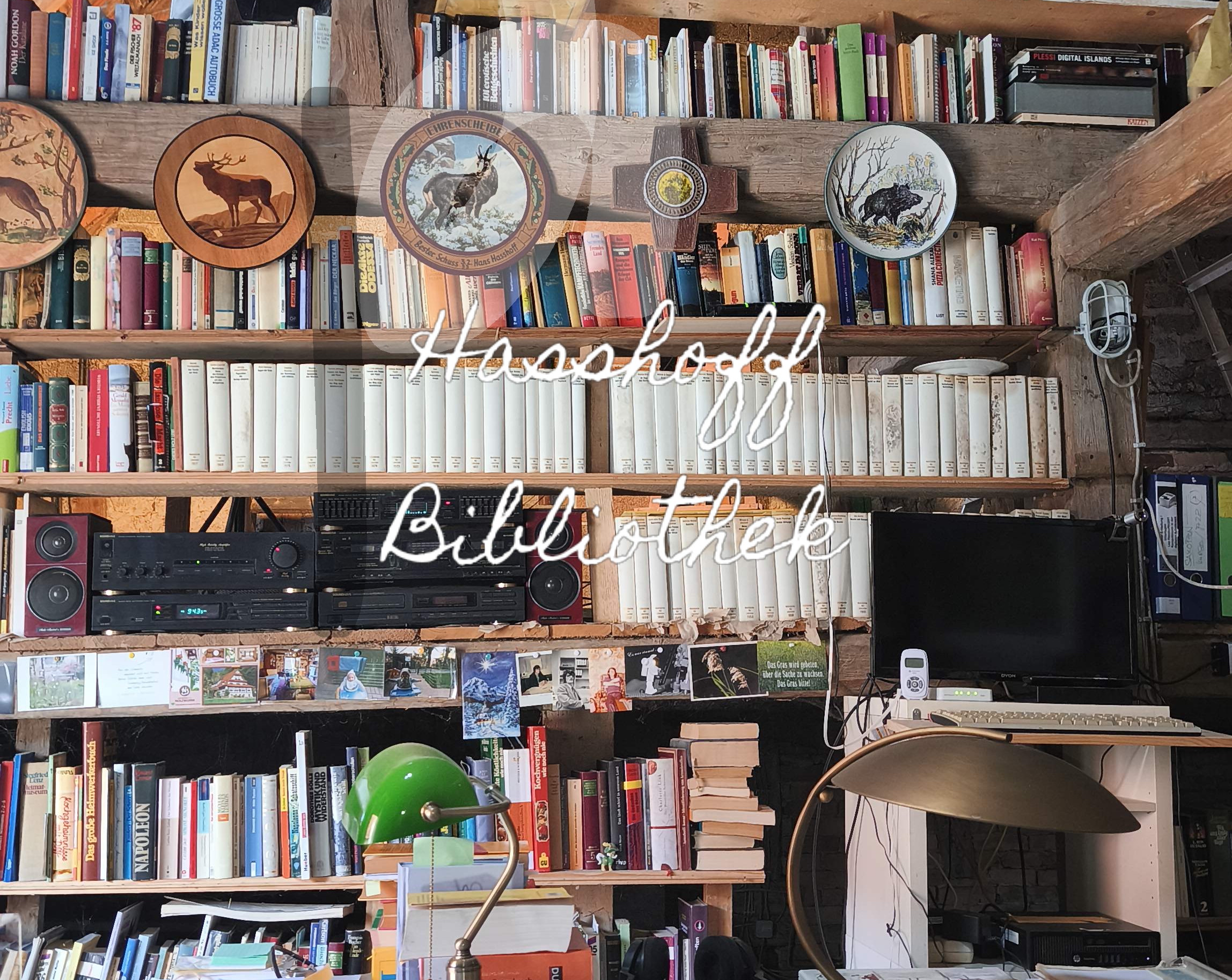 Bücherwand